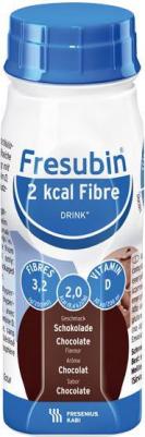 Фрезубин напиток 2ккал с пищевыми волокнами со вкусом шоколада бутылка 200мл 4 шт