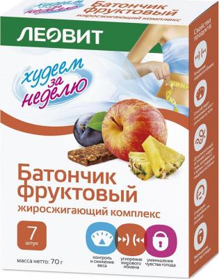 худеем за неделю батончик фруктовый жиросжигающ.комплекс 70г N7 – фото 8