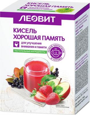 Кисель "Хорошая память", 5 пакетов х 20 г (Полезные напитки) – фото 1