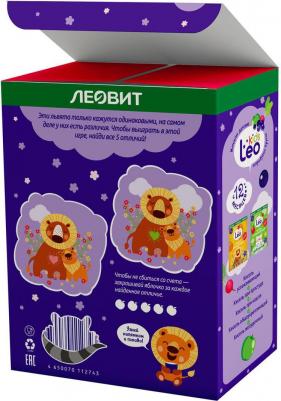 Кисель витаминный для глаз с лютеином для детей с 1 года Leo Kids пак. 12г 5шт
