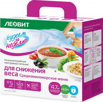 Программа питания 2 этап Худеем за неделю Средиземноморское меню Снижение веса – фото 2