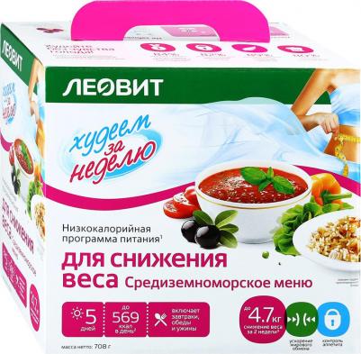 Программа питания 2 этап Худеем за неделю Средиземноморское меню Снижение веса – фото 6