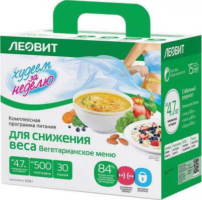 Программа питания | Худеем за неделю "Вегетарианское меню", кейс – фото 3