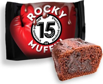 Маффин Rocky Muffin 2.0, Шоколад-Карамель, 8шт по 55г – фото 2
