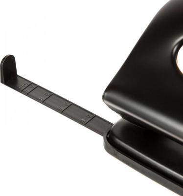 Дырокол до 40 листов черный с линейкой 4670072270043 – фото 1