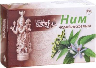 Мыло Aаsha Ним, 75 г – фото 1
