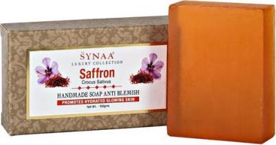 Мыло "Synaa" шафран ручной работы 100г Synaa 9043953 – фото 2
