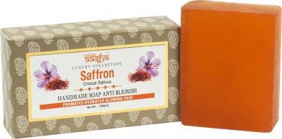 Мыло "Synaa" шафран ручной работы 100г Synaa 9043953 – фото 7