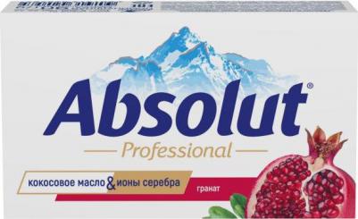 Крем-мыло твердое туалетное Professional Гранат антибактериальное, 90 г – фото 1