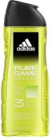 Гель для душа 3 в 1 мужской PURE GAME для всех типов кожи 400мл