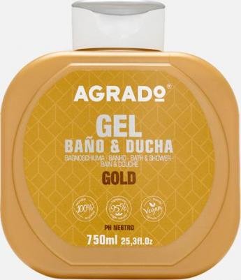 Гель для душа GOLD 750 мл