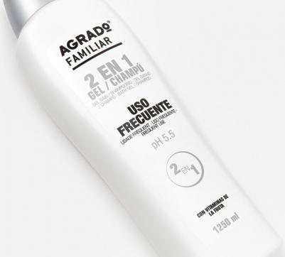 Гель для душа + шампунь 2 в 1 для частого использования – фото 3