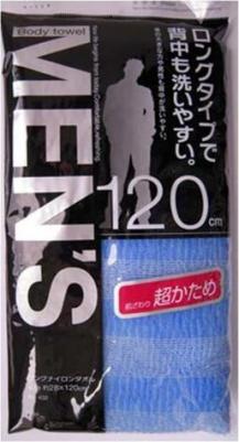 Массажная мочалка для мужчин LONG сверхжесткая удлиненная в полоску – фото 10