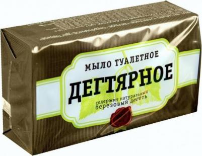 Мыло туалетное Ординарное Дегтярное, 140 г – фото 3