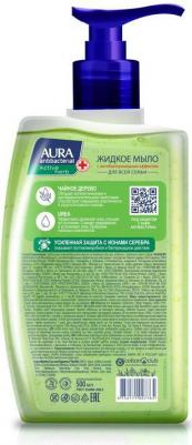 Мыло жидкое Antibacterial Active Herb антибактериальное Чайное дерево 500 мл – фото 6