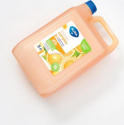 Жидкое мыло Vitamin Complex 2в1 для рук и тела Апельсин и витамины 5000мл – фото 2