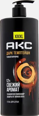 Гель для душа Dark Temptation мужской, свежий аромат, с пребиотиками, 1 л