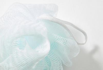 Мочалка для тела Бант малый цветной 4 цвета – фото 9