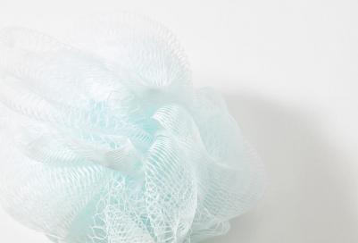 Мочалка для тела Бант малый цветной 4 цвета – фото 18