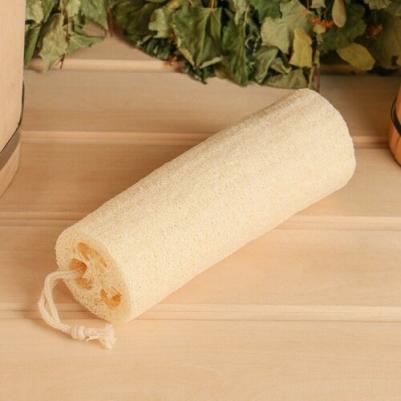 мочалка из люфы, губка натуральная 20cm – фото 8