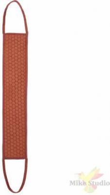 Мочалка "Королевский пилинг", лента стёганая,9,5*45 см