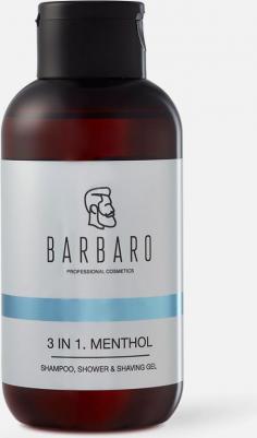 Шампунь гель для душа бритья Shampoo Shower Shawing Gel - с ментолом 250 мл