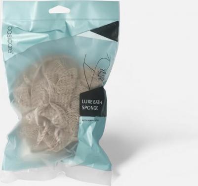 Мочалка со шнуром мокко LUXE 1 шт – фото 1