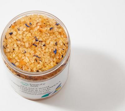 Соль для ванны Морская соль для ванн с васильком и календулой 650.0 – фото 1