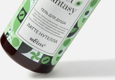 Гель для душа "Латте нутелла" Sweet Fantasy – фото 1