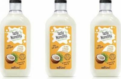 Гель для душа Tasty moments Вкусные моменты Ты мой сладкий кокосик 300 мл – фото 1