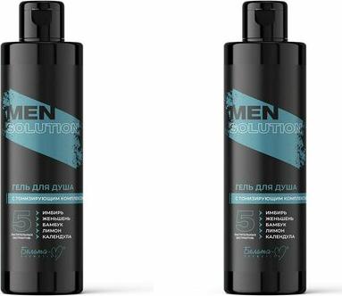 Men solution Гель для душа с тонизирующим комплексом 400г – фото 4