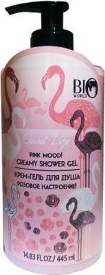Крем-гель для душа "Розовое настроение", 445 мл – фото 3