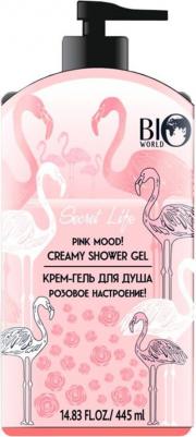 Крем-гель для душа "Розовое настроение", 445 мл – фото 4