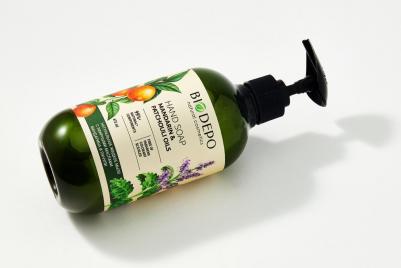 Мыло жидкое Жидкое мыло натуральное с эфирными маслами мандарина и пачули Liquid Hand Soap With Mandarin And Patchuli Essential Oils – фото 5