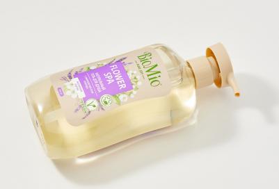 Гель для душа натуральный с эфирным маслом лаванды, 650 мл – фото 3