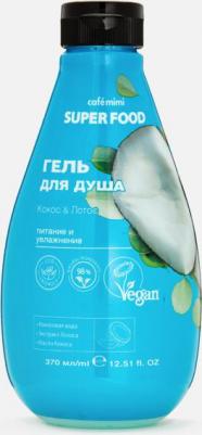 Гель для душа Super Food Кокос & Лотос 370мл