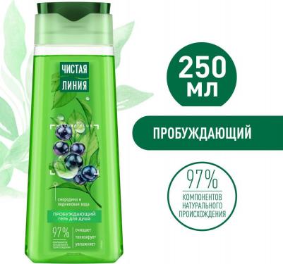 гель для душа Улыбнись новому дню Мята 250 мл – фото 3