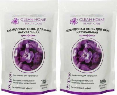 Соль для ванн "Лавандовая", натуральная, 1000 г – фото 7