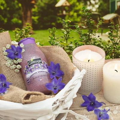 Гель для душа отшелушивающий Exfoliating Shower Gel Violet Sugar фиалка 270 мл – фото 19