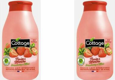 Молочко для душа увлажняющее Клубника и Мята, 250 мл – фото 4