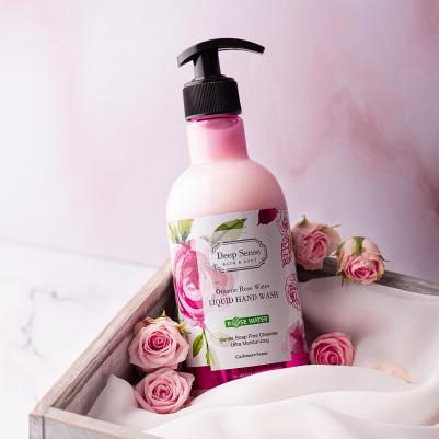 Мыло жидкое Жидкое мыло для рук с органической розовой водой 400.0 – фото 5