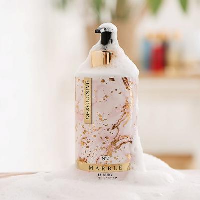 Мыло жидкое Marble Luxury Lotion Soap Hand & Body Wash №2 парфюм, 400 мл, 400 г – фото 3