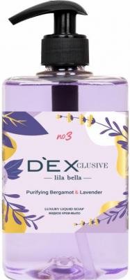 ЖИДКОЕ КРЕМ-МЫЛО Luxury Liquid Soap Lila Bella 500 мл – фото 5
