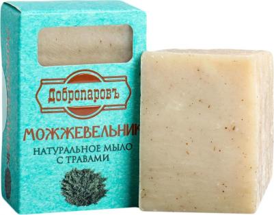 Мыло банное натуральное с травами в коробке"Можжевельник" 100 гр 7621295 – фото 6
