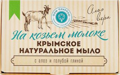 Мыло кусковое алоэ вера на козьем молоке, 100 г