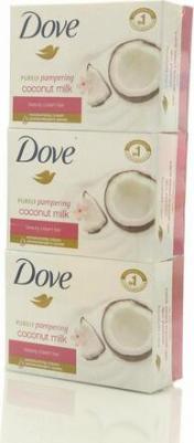 Крем-мыло Кокосовое молочко и лепестки жасмина, 135 гх3 шт – фото 1