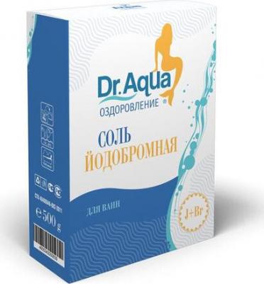 Соль для ванн Йодобромная, 500 г, 1 мл йодобромный 1 мл 500 г йодобромный коробка серебряный