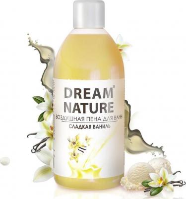 Пена для ванн "Сладкая ваниль" воздушная с ароматом ванили, 1000 мл / 1 л – фото 1