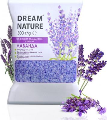 Соль с пеной для ванн Лаванда 500 г