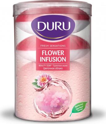 Мыло туалетное Fresh Sensations Цветочное облако 4х100 г – фото 1